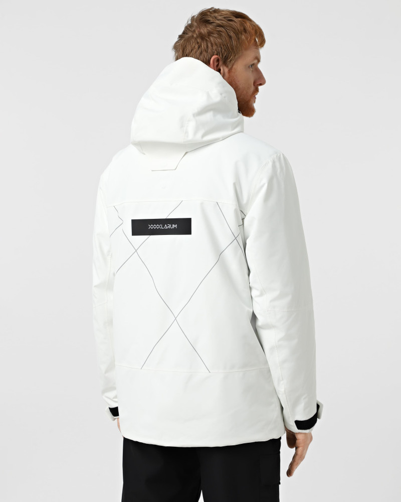 Chaqueta de hombre Larum Crest blanca 302504-100