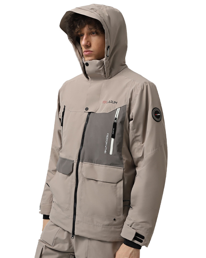 Men's jacket Larum Thrive beige 302505-125