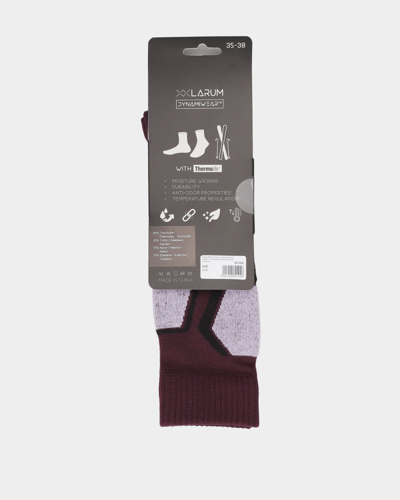 Socks Larum Eden purple 252508-510