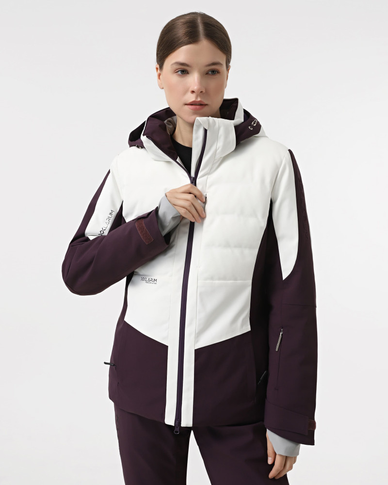 Women's jacket Larum Andes white 554508-100