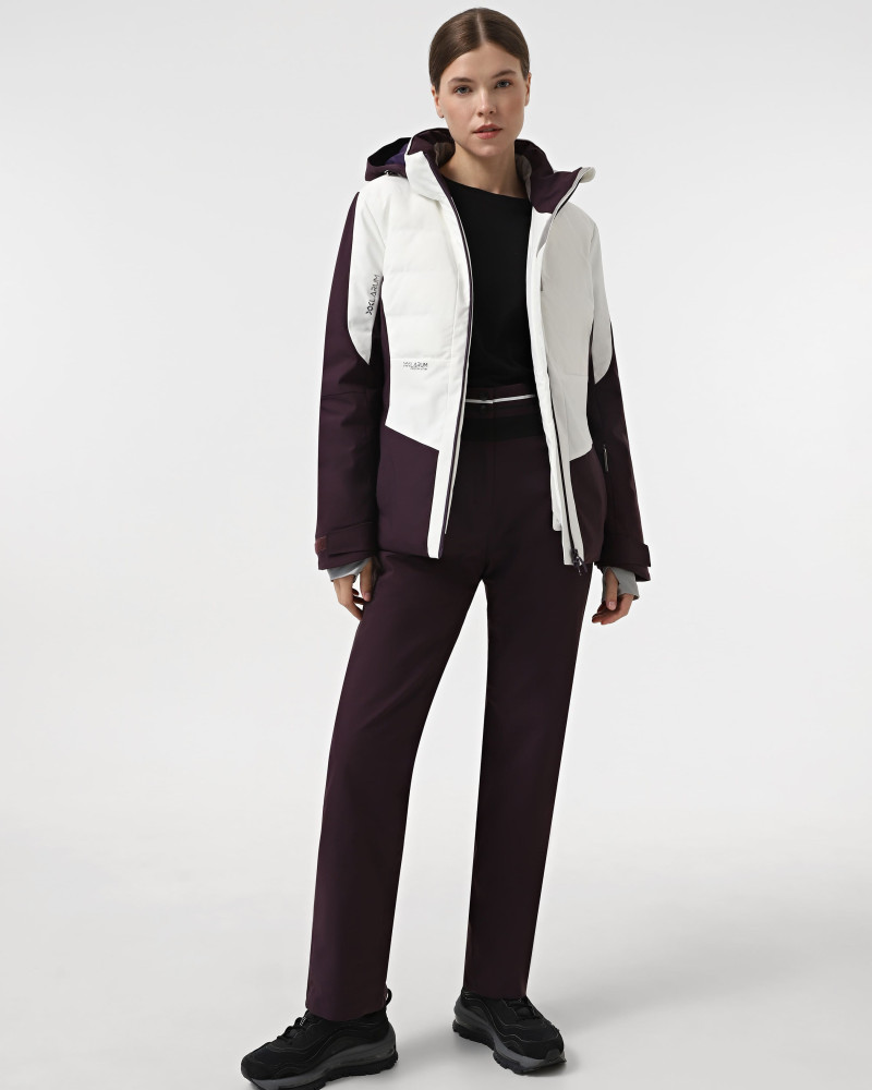 Women's jacket Larum Andes white 554508-100