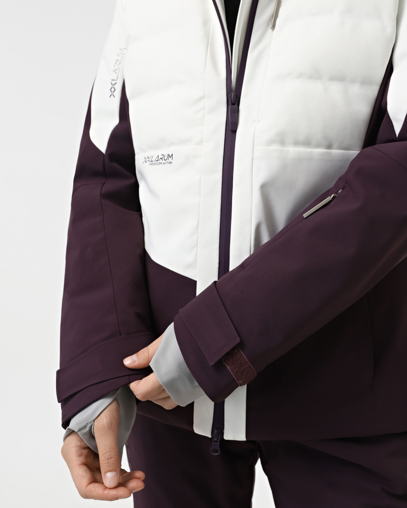 Women's jacket Larum Andes white 554508-100
