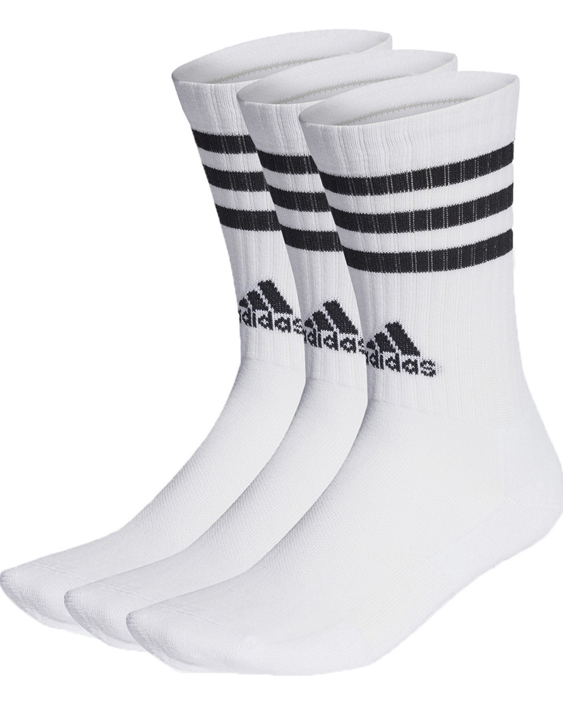 Calcetines Adidas 3S C SPW CRW 3P blancos HT3458