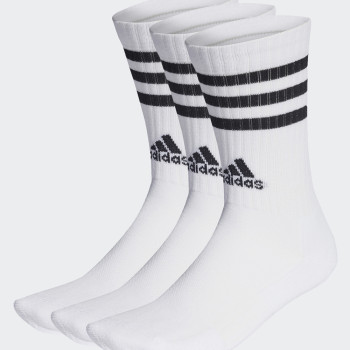 Calcetines Adidas 3S C SPW CRW 3P blancos HT3458