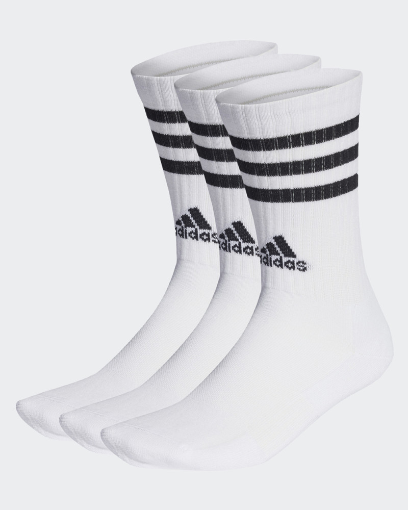 Calcetines Adidas 3S C SPW CRW 3P blancos HT3458