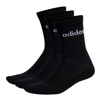 Calcetines Adidas C LIN CREW 3P negros IC1301