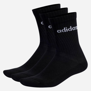 Calcetines Adidas C LIN CREW 3P negros IC1301