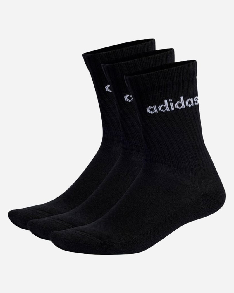 Calcetines Adidas C LIN CREW 3P negros IC1301