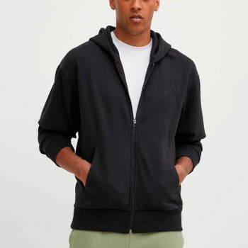 Толстовка чоловіча Adidas M A SZN FL FZ чорна IX1249