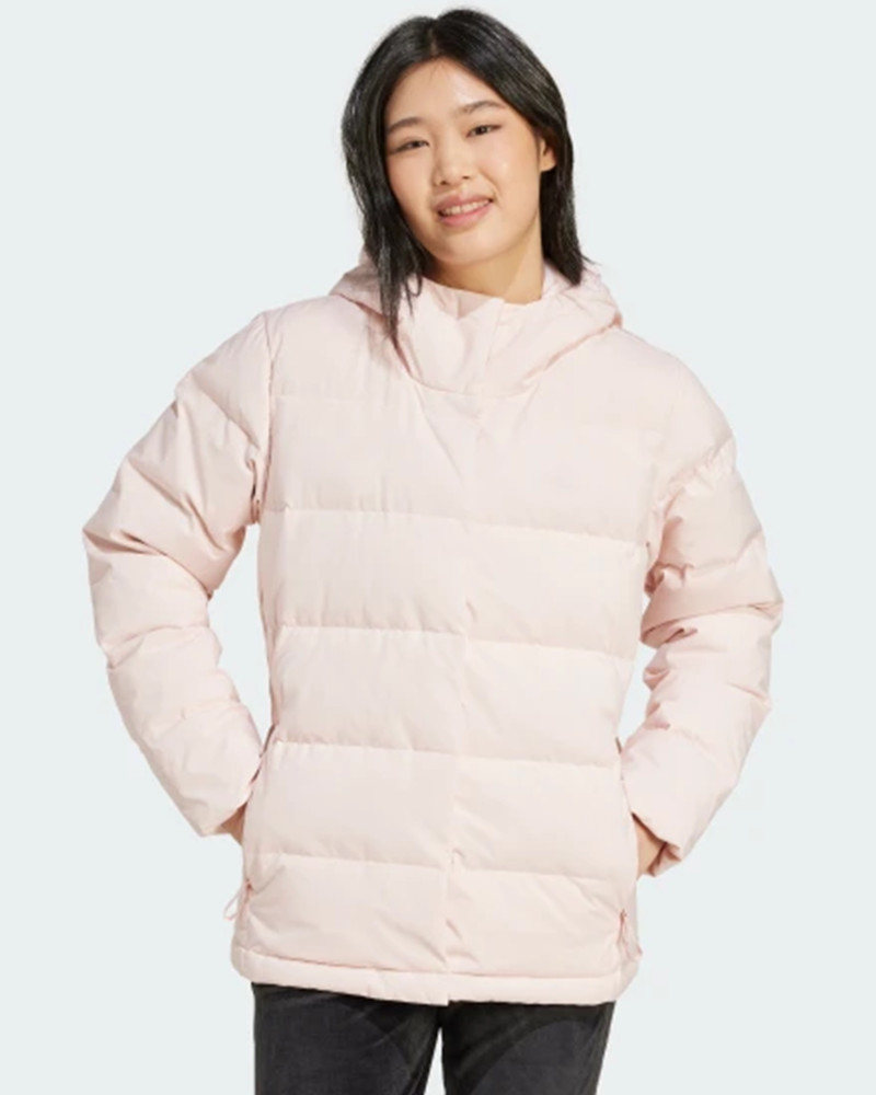 Women's jacket Adidas W HELIONIC HO J pink IX8862