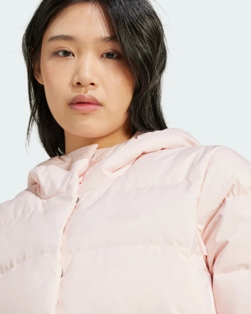 Women's jacket Adidas W HELIONIC HO J pink IX8862