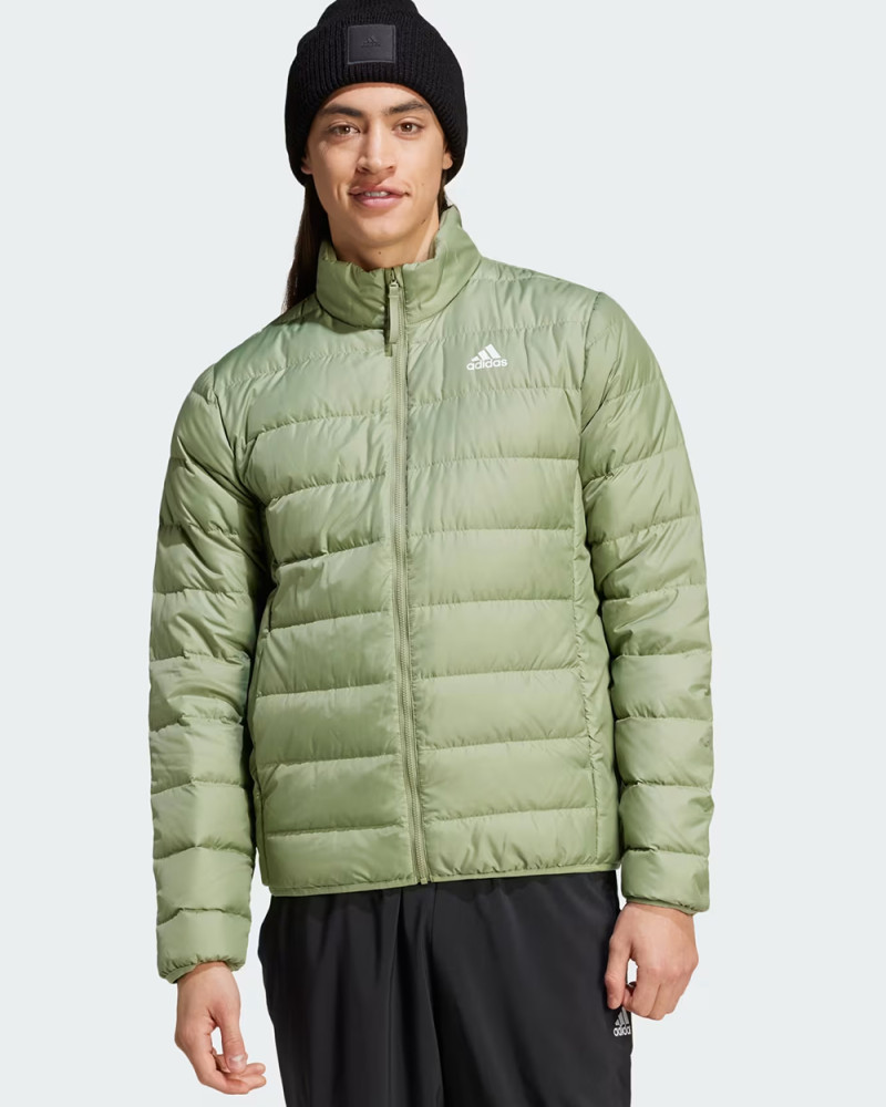 Куртка чоловіча Adidas ESS LITE DOWN J оливкова IX8912