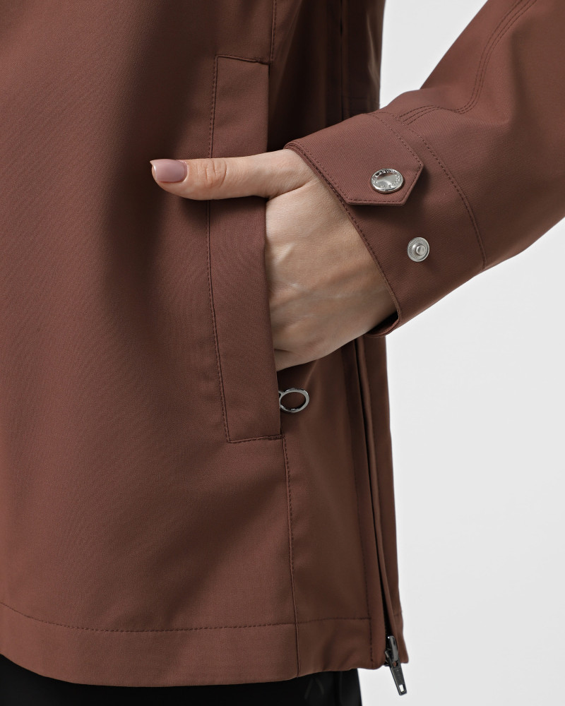 Women's windbreaker Larum Pacuta brown 422507-200
