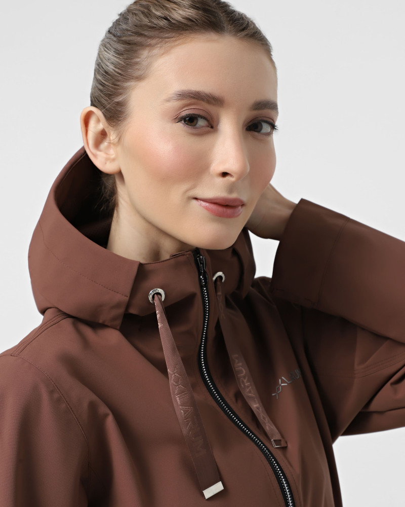Women's windbreaker Larum Pacuta brown 422507-200