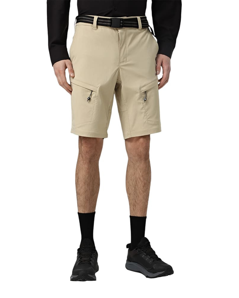 Men's shorts Larum Riged khaki 422508-350