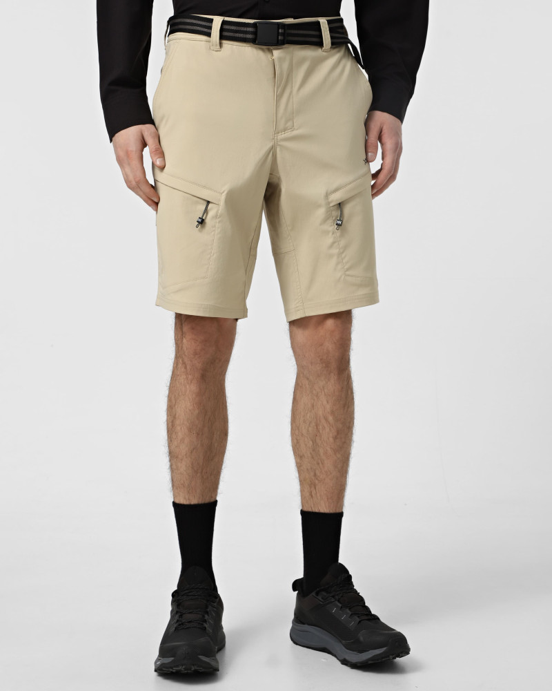 Men's shorts Larum Riged khaki 422508-350