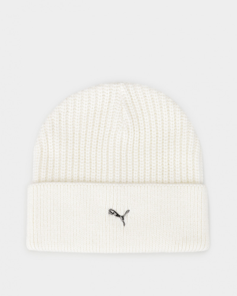 Gorro Puma PUMA Metal Cat Beanie color crema 02487402