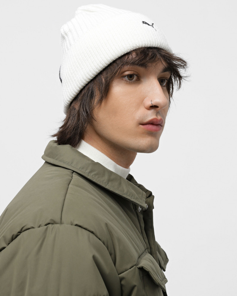 Gorro Puma PUMA Metal Cat Beanie color crema 02487402