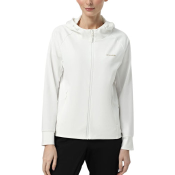 Women's hoodie Larum Evelyn white 102519-100