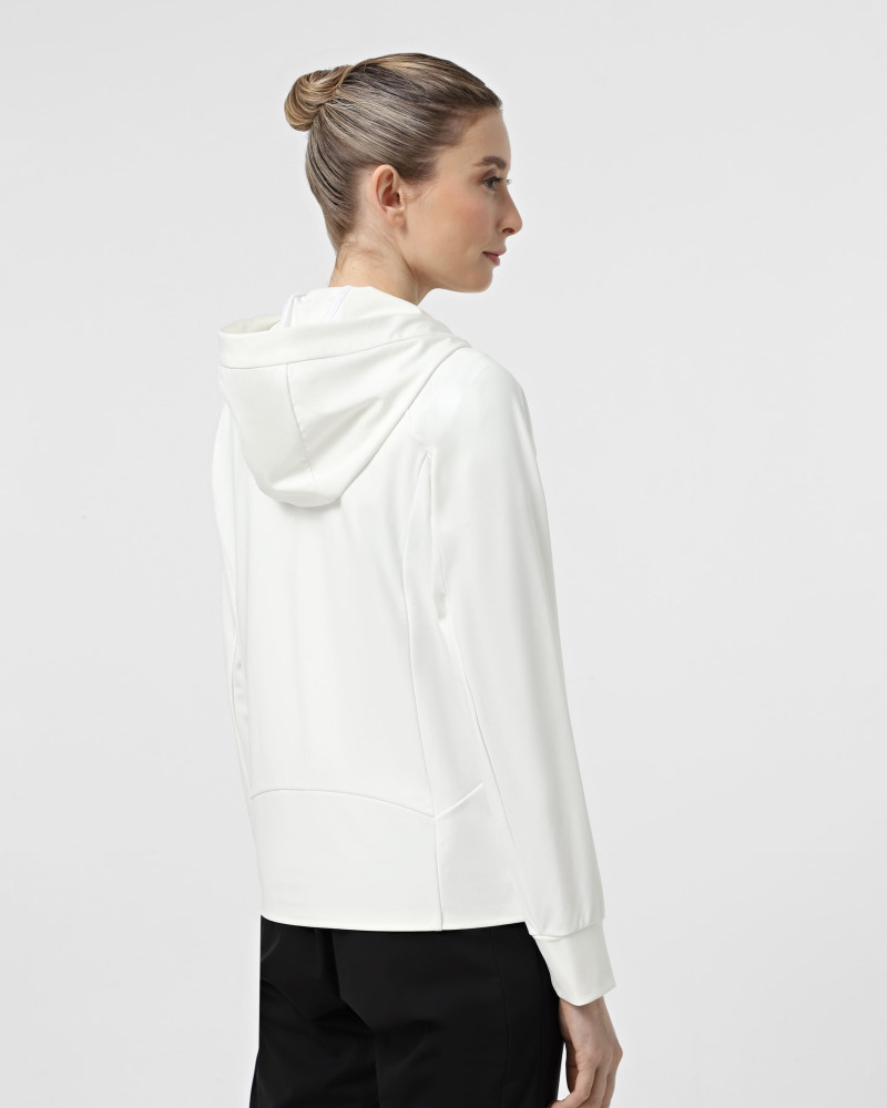 Sudadera de mujer Larum Evelyn blanca 102519-100