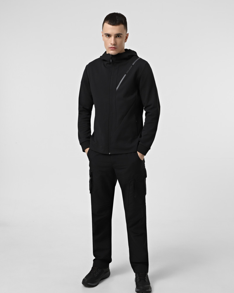 Cortavientos para hombre Larum Fletcher negro 102506-010