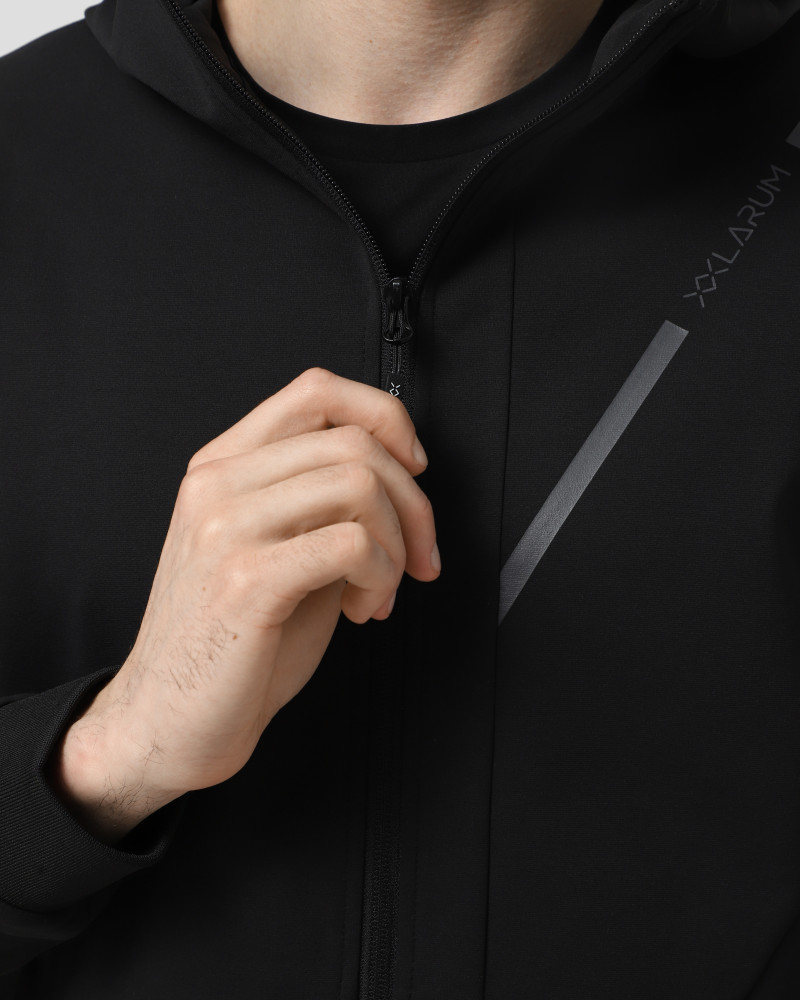 Cortavientos para hombre Larum Fletcher negro 102506-010