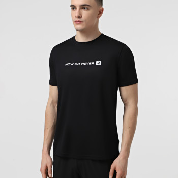 Camiseta de hombre Radder Daven II negra 122527-010