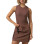Women's top Larum Elysia brown 172513-200