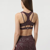 Women's sports bra Evoids Loreto burgundy 932502-670
