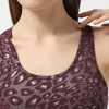 Women's sports bra Evoids Loreto burgundy 932502-670