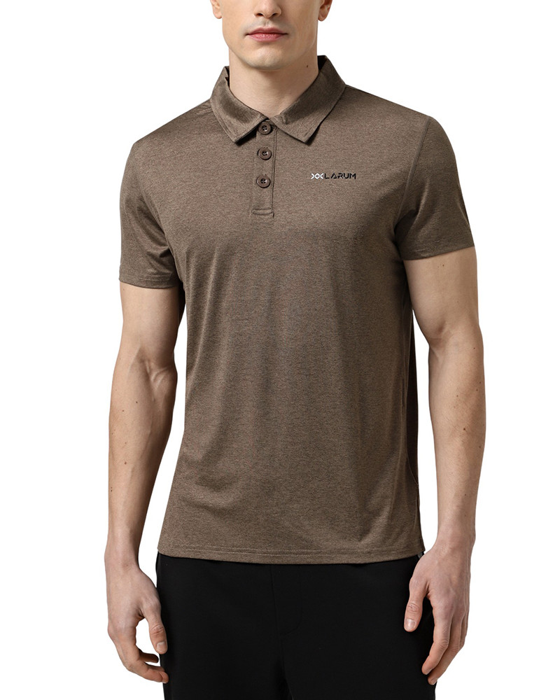 Men's polo shirt Larum Gaston brown 942503-200