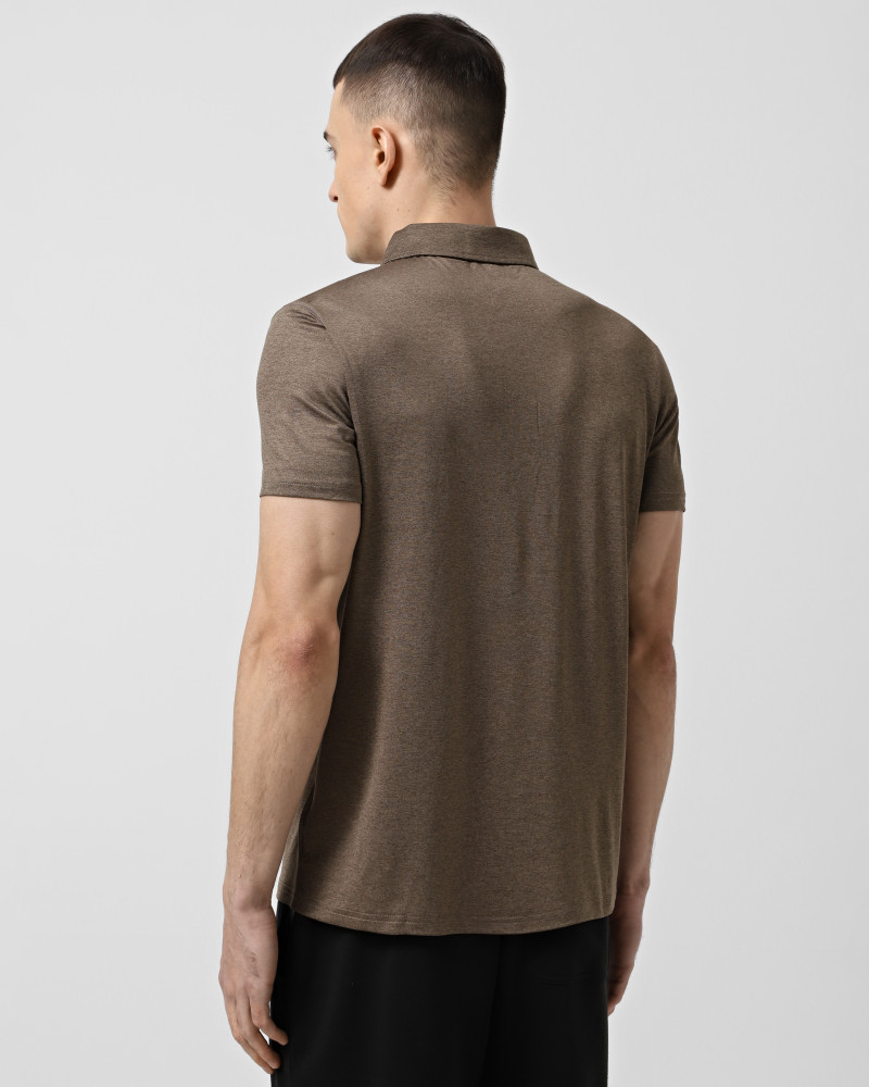 Men's polo shirt Larum Gaston brown 942503-200