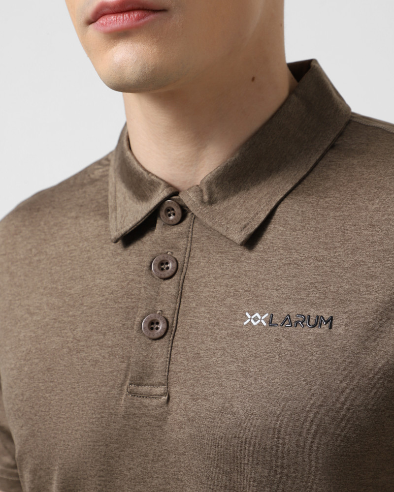 Men's polo shirt Larum Gaston brown 942503-200