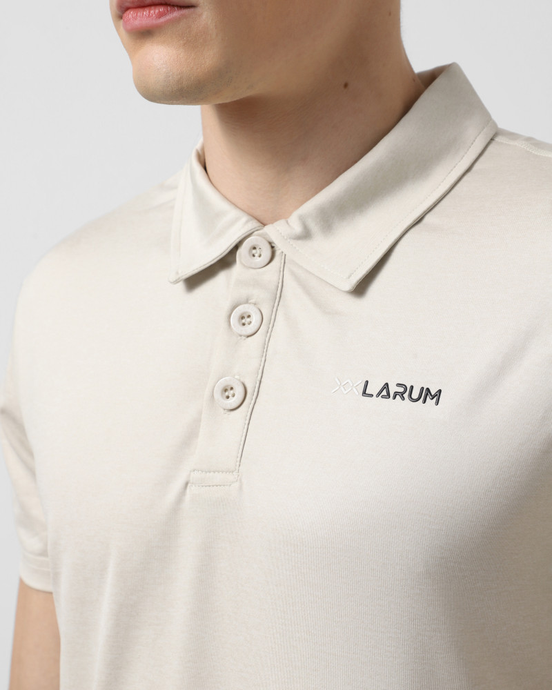 Men's polo shirt Larum Gaston beige 942503-125