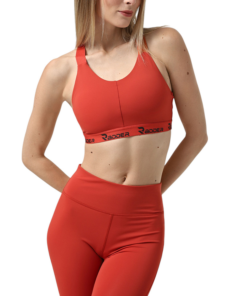 Women's sports bra Radder Salta orange 922515-670