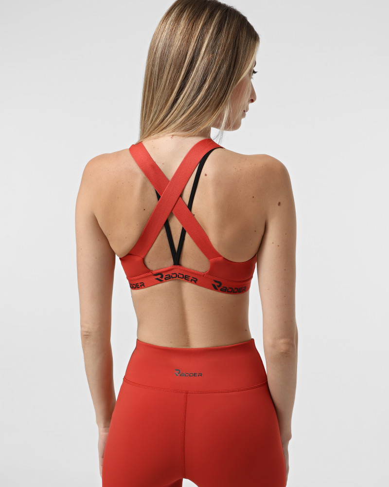 Women's sports bra Radder Salta orange 922515-670