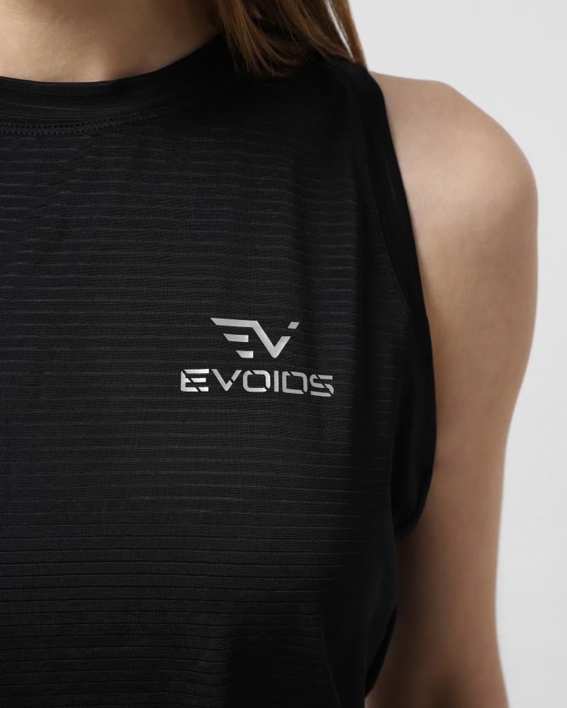 Camiseta de mujer Evoids Essaouira negra 932505-010