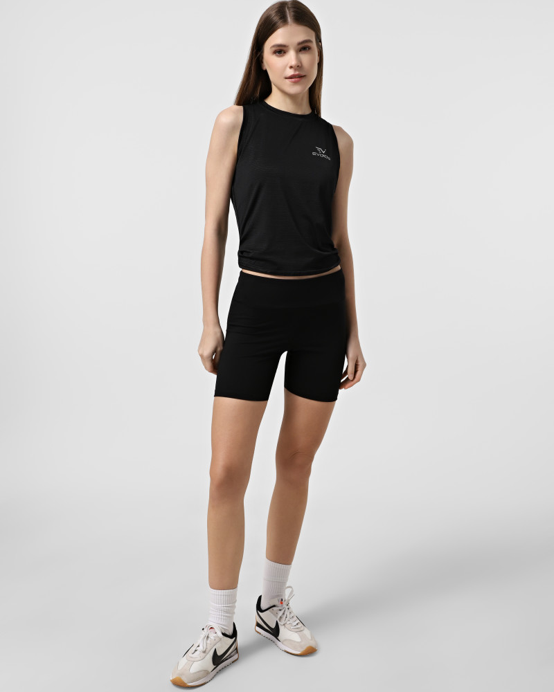 Camiseta de mujer Evoids Essaouira negra 932505-010