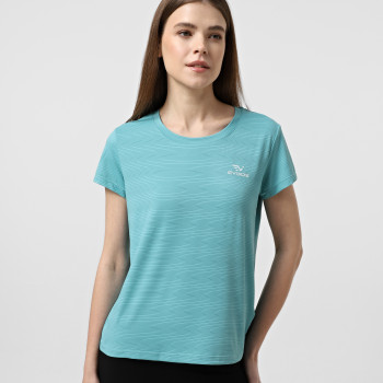Camiseta de mujer Evoids Nara turquesa 932506-405