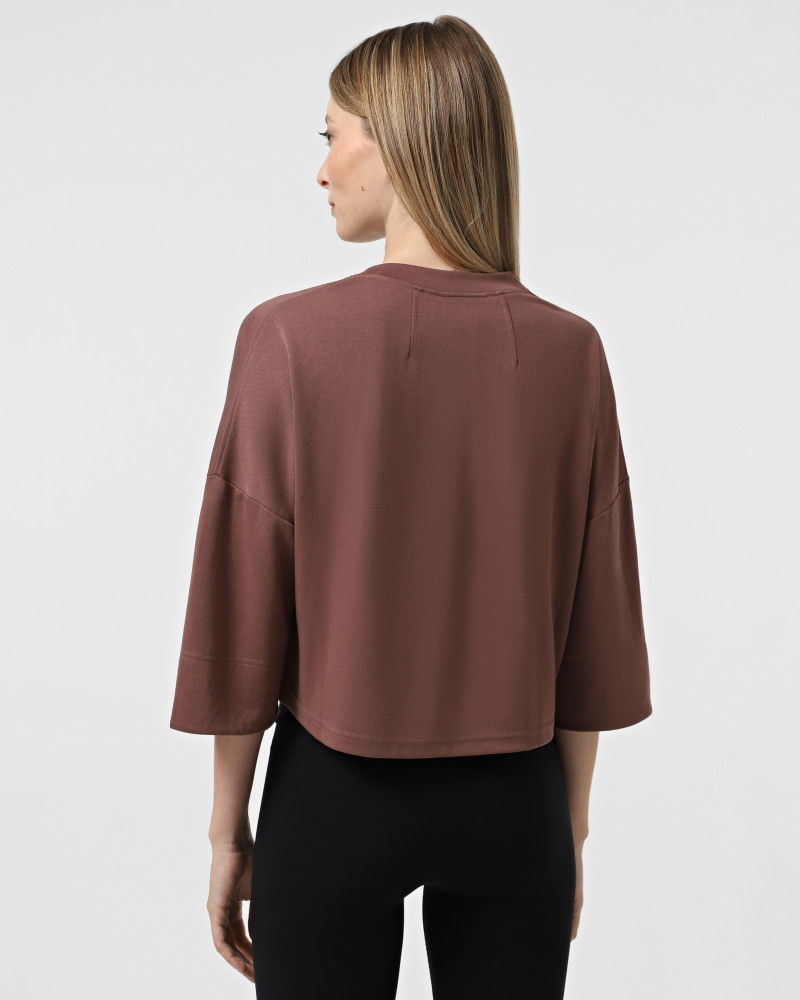 Long-sleeve t-shirt Larum Bariloche brown 942508-200
