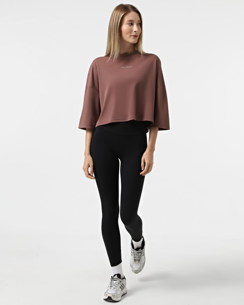 Long-sleeve t-shirt Larum Bariloche brown 942508-200