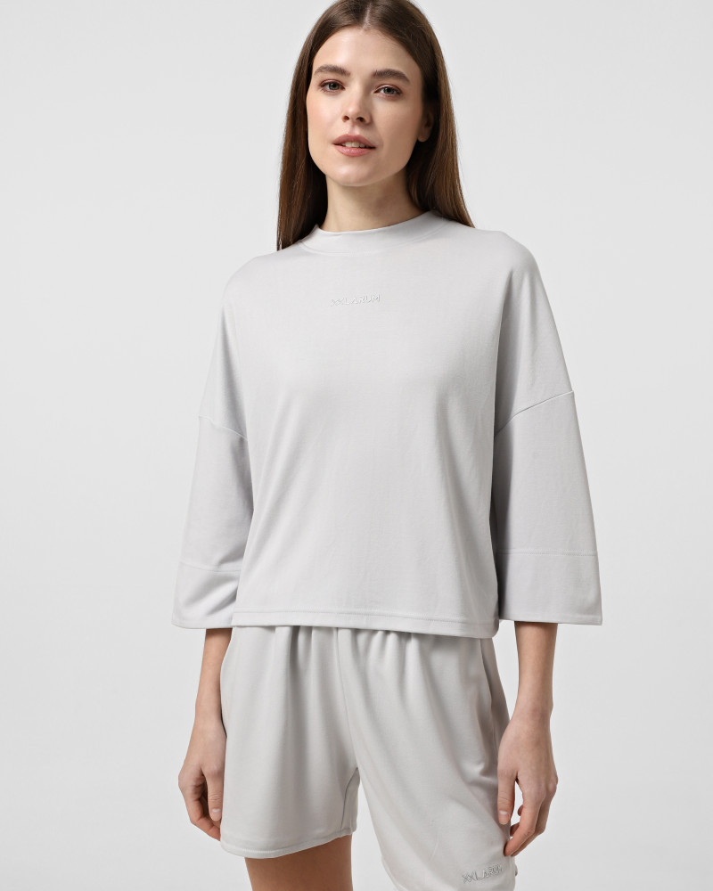 Camiseta de manga larga Larum Bariloche gris 942508-011