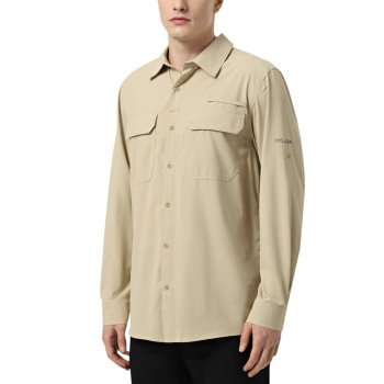 Men's shirt Larum Randle beige 162505-125