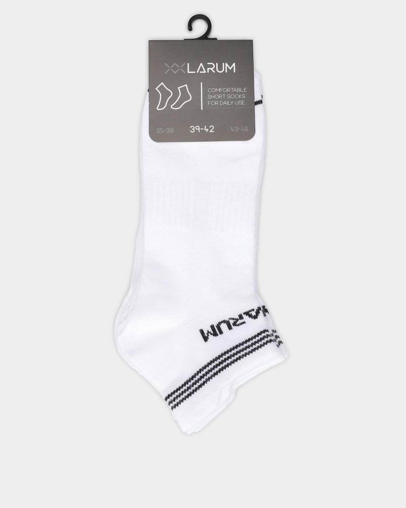 Socks Larum Rocky 3P white 252509-100