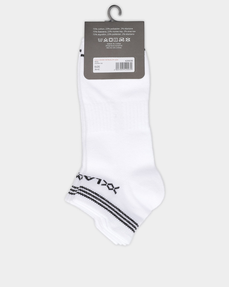 Socks Larum Rocky 3P white 252509-100