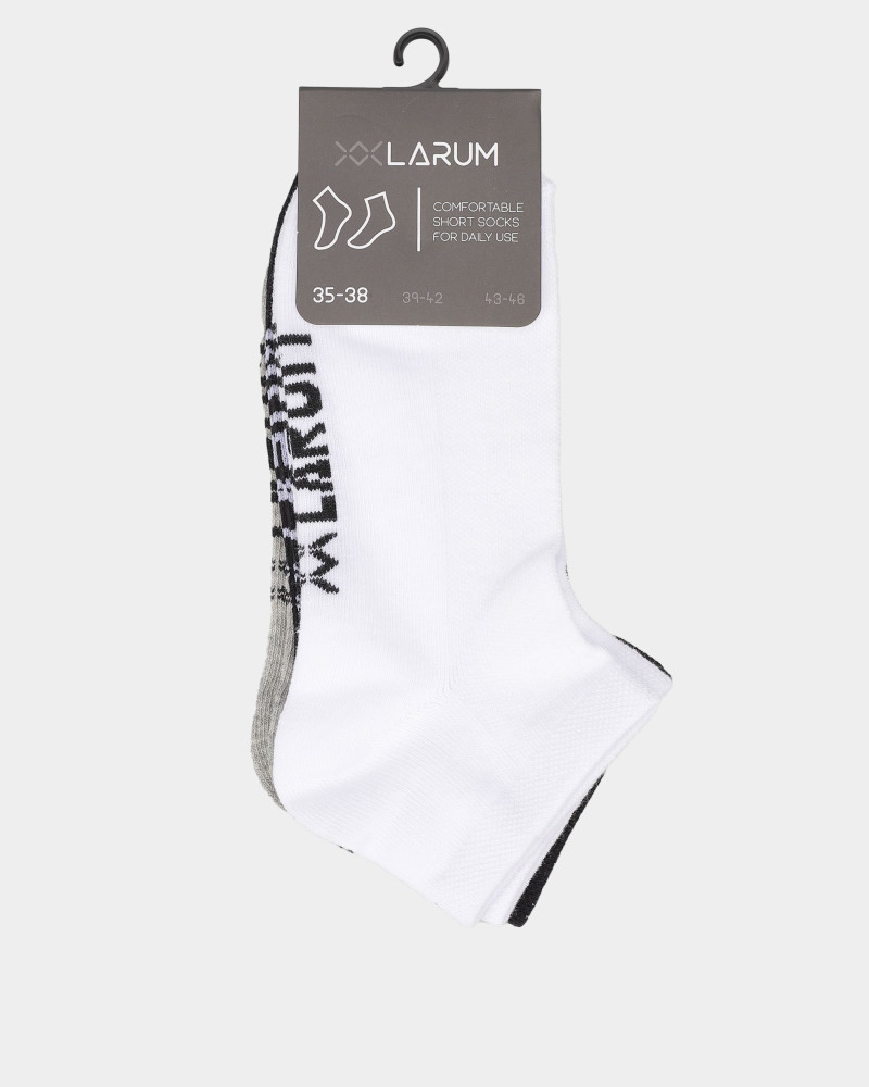Socks Larum Cooper 3P multicolor 252510-111