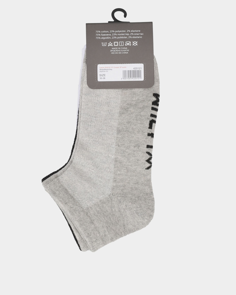 Socks Larum Cooper 3P multicolor 252510-111