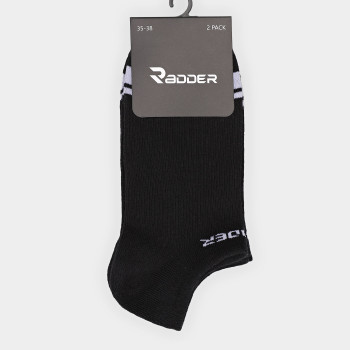 Calcetines Radder Rocks, paquete de 2, color negro, 252516-010