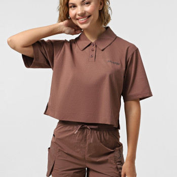 Women's t-shirt Larum Clarisse brown 172524-200