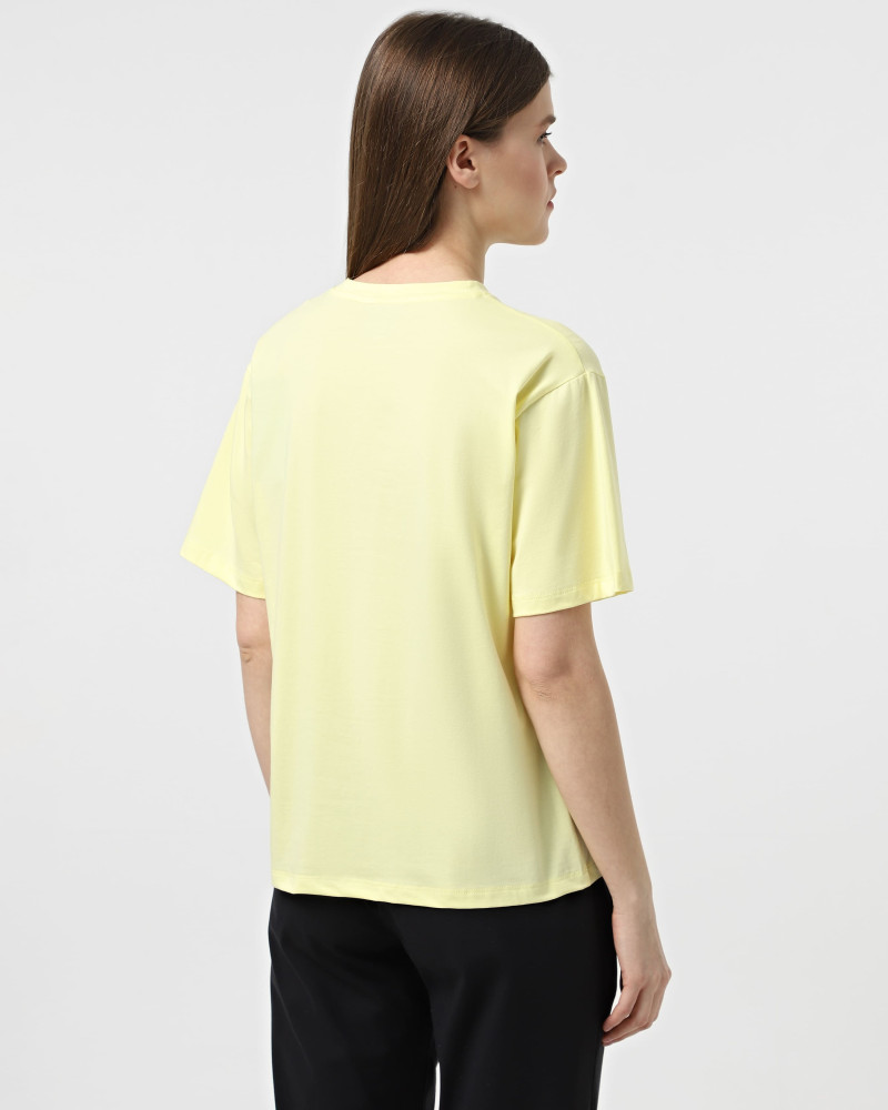 Women's t-shirt Radder Wanderer yellow 442533-710